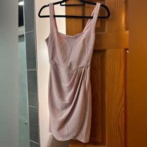Francesca’s pink mini dress